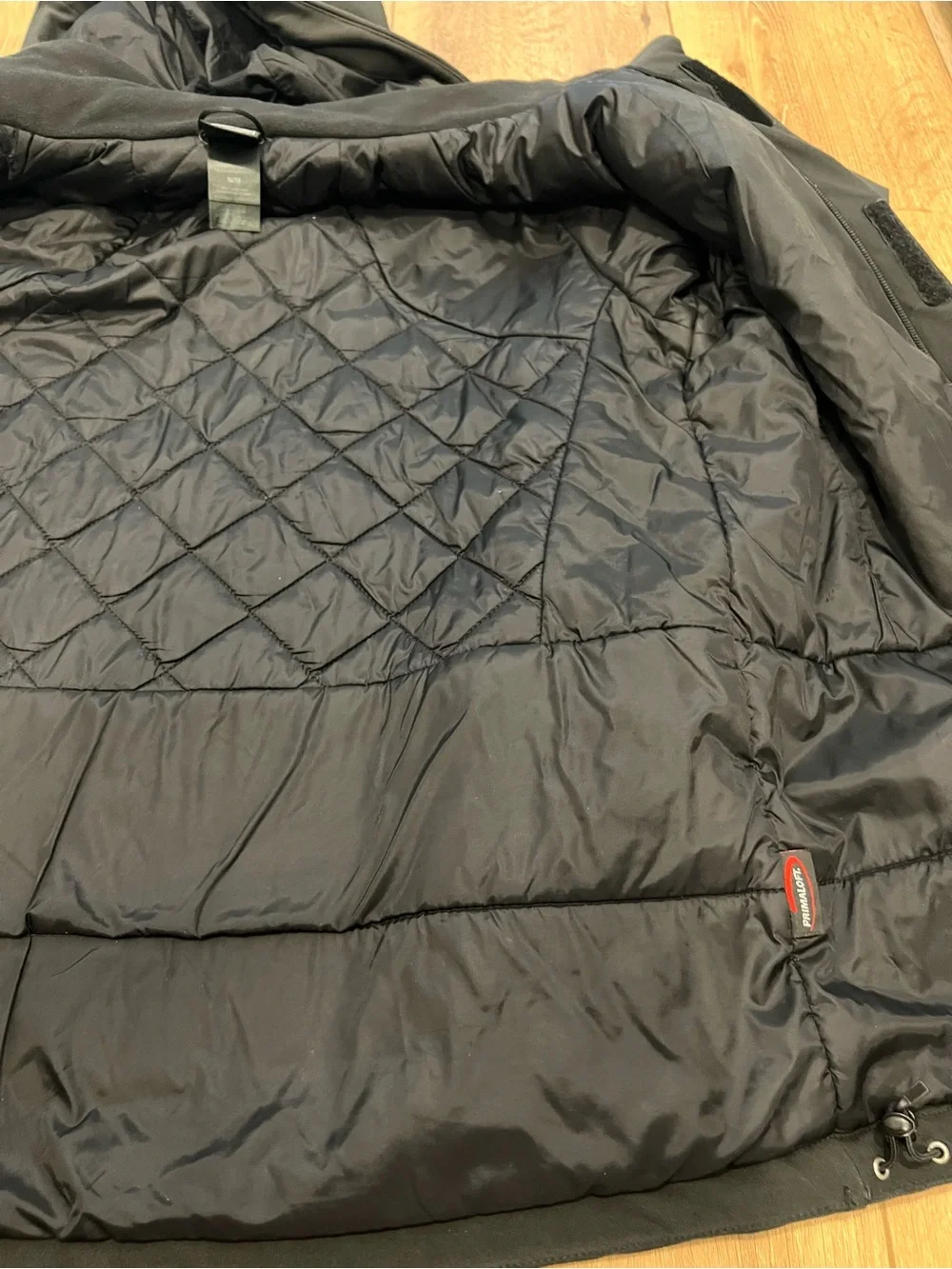 The North Face Men’s Black Hooded Softshell Coat
